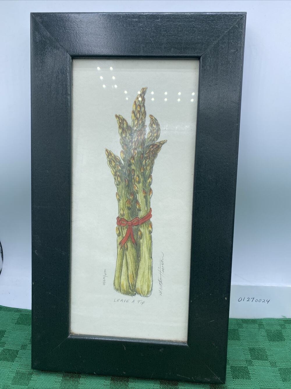 Artist Martha Hinson Signed Limited Numbered Edition “Leave a Tip" Print
